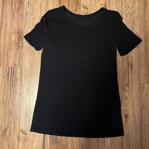 Lululemon Black Crew Neck Tee